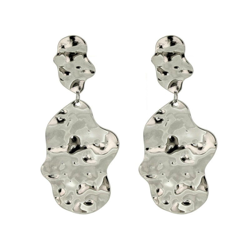 ORECCHINI CIRCE IN ACCIAIO MM 60