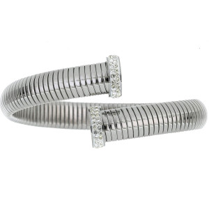 BRACCIALE MANHATTAN MM 10  IN ACCIAIO