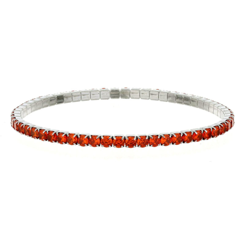 BRACCIALE TENNIS A MOLLA MM 3 IN ACCIAIO