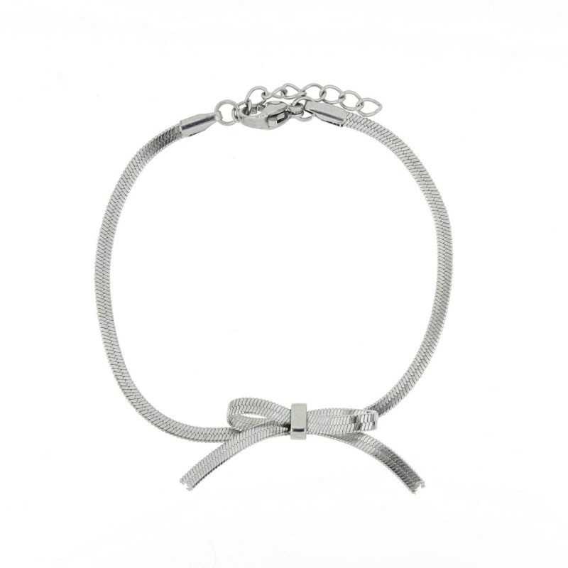 BRACCIALE CM 17+2 SNAKE IN ACCIAIO