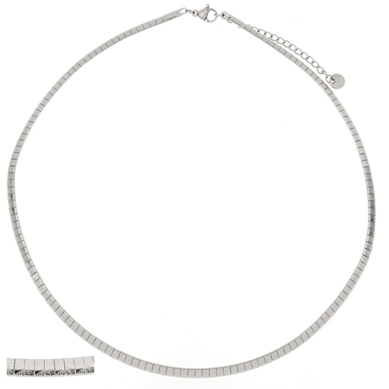 COLLANA REA MM 6 IN ACCIAIO