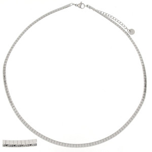 COLLANA REA MM 6 IN ACCIAIO