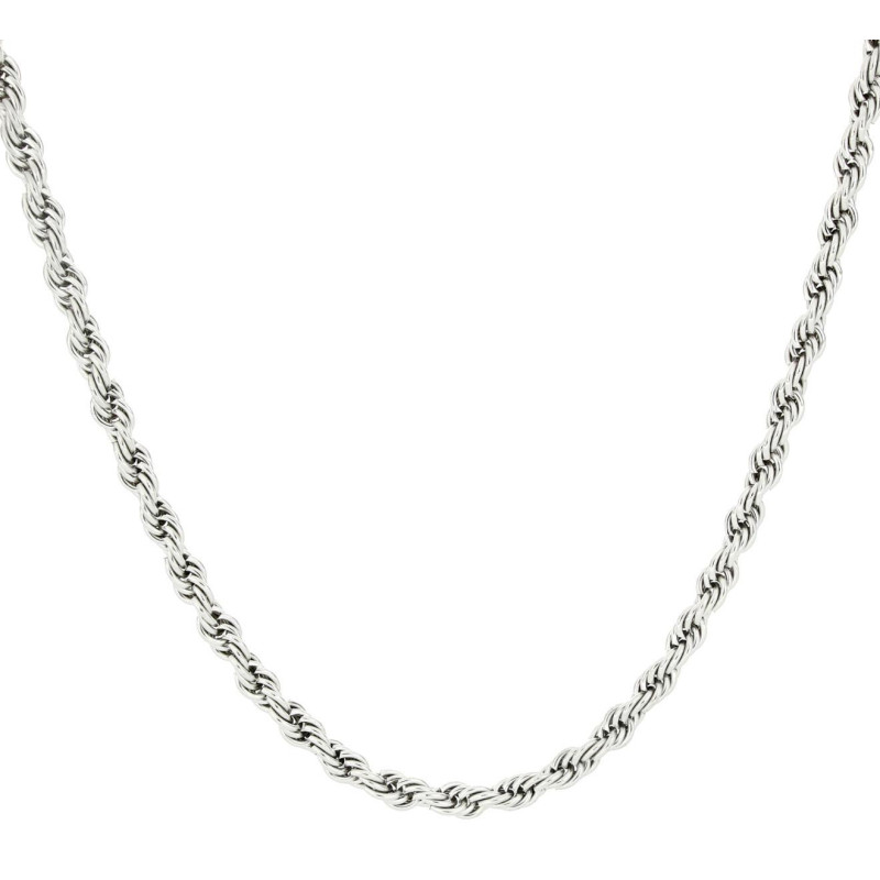 COLLANA "CLIO" CM 50+4  IN ACCIAIO