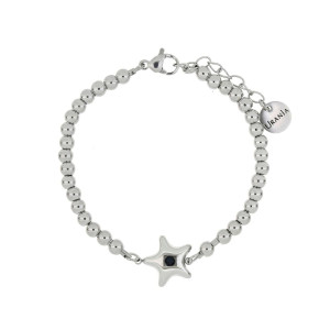 BRACCIALE CM 16+3 IDEAL STELLA MM 12 IN ACCIAIO