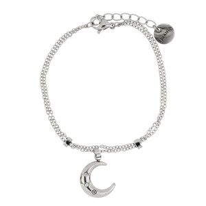 BRACCIALE CM 16+3 IDEAL LUNA IN ACCIAIO