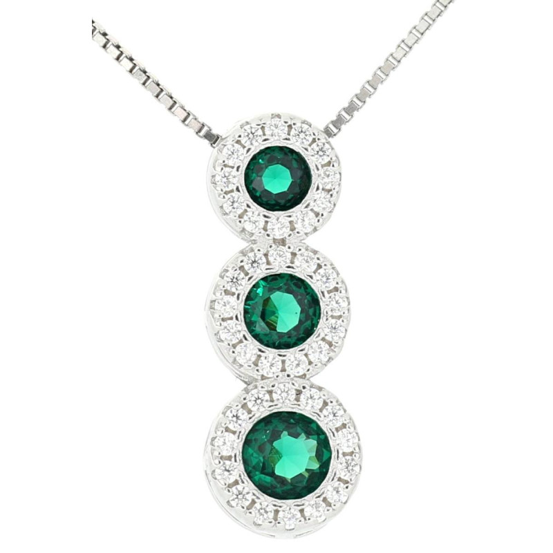 PENDENTE MM 18 DEGRADE' IN ARGENTO 925