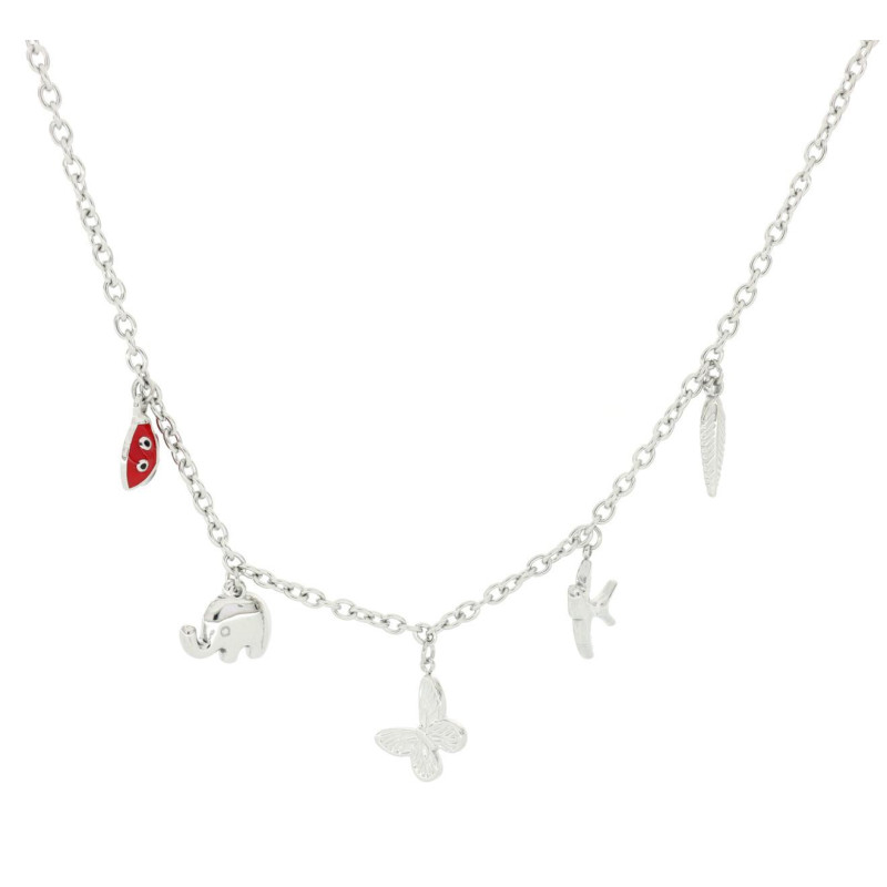 COLLANA CM 41+5 ERA IN ACCIAIO MM 15