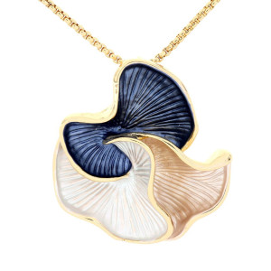 PENDENTE CM 40+5 ARMONIA MM 42 IN OTTONE