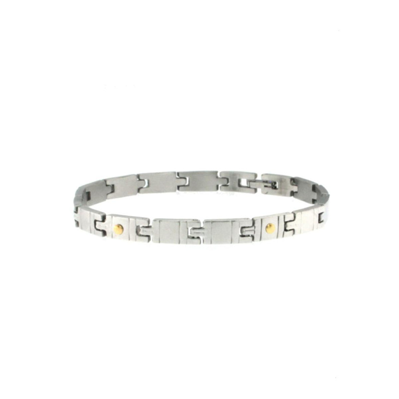 BRACCIALE UOMO ECO IN ACCIAIO