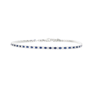 BRACCIALE CM 16+3 TENNIS 1,5MM IN ARGENTO 925