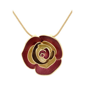 PENDENTE CM 42+5 ARMONIA MM 36 IN OTTONE