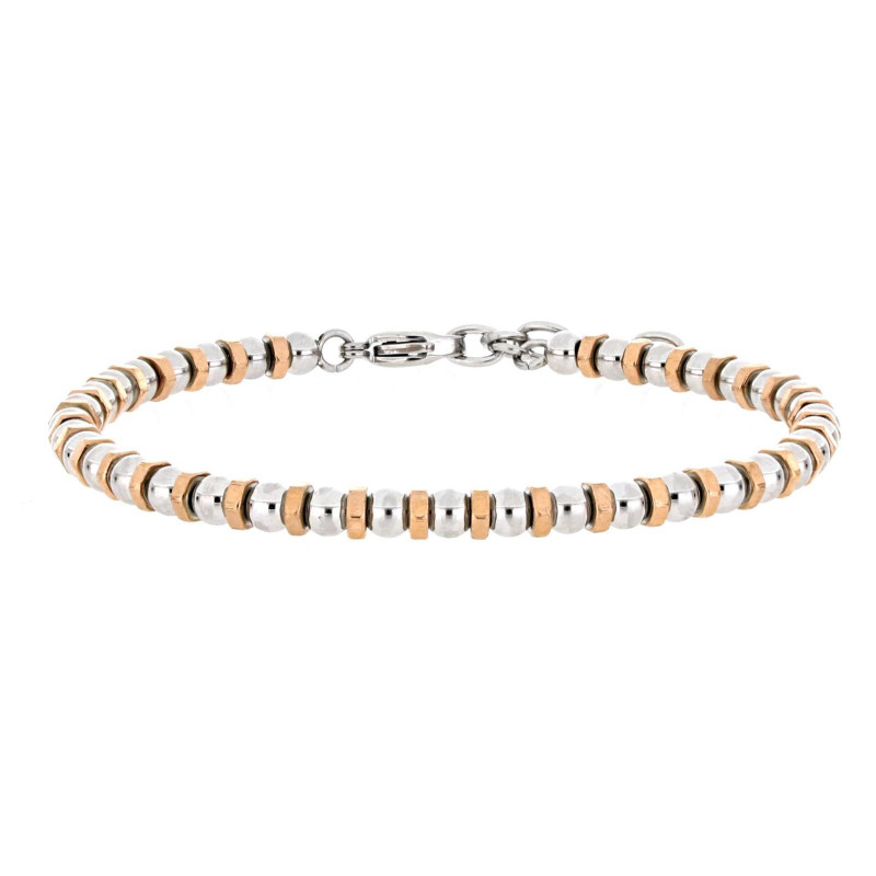 BRACCIALE CM 19+2 UOMO IN ACCIAIO