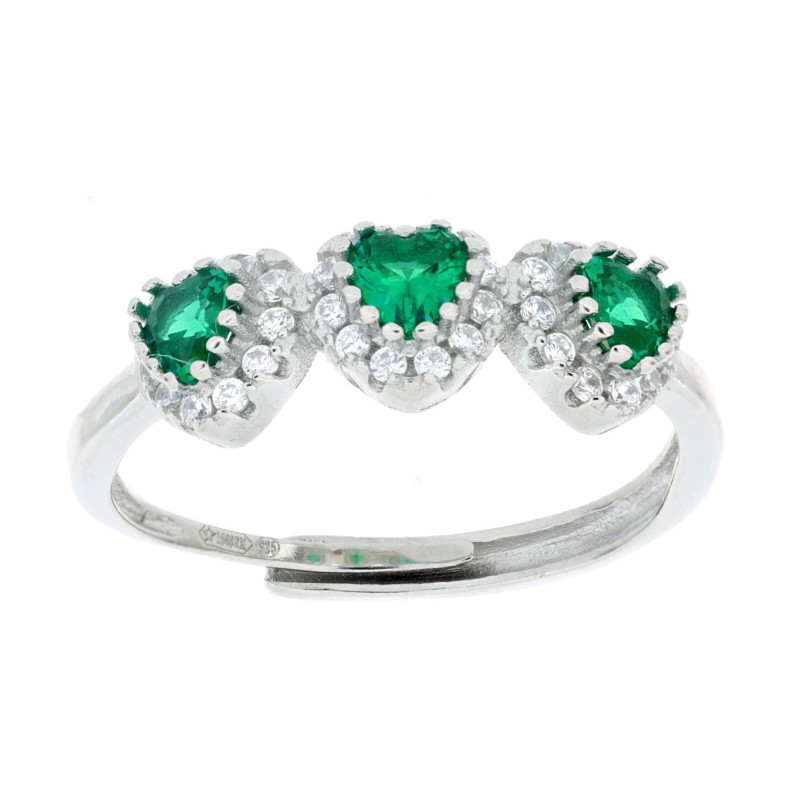 ANELLO DUBAI IN ARGENTO 925 CUORE MM6