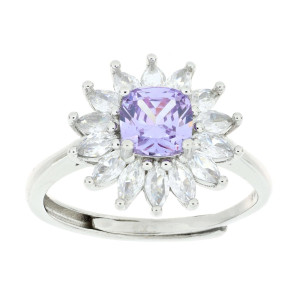 ANELLO NEW YORK MM 14X14 IN ARGENTO 925