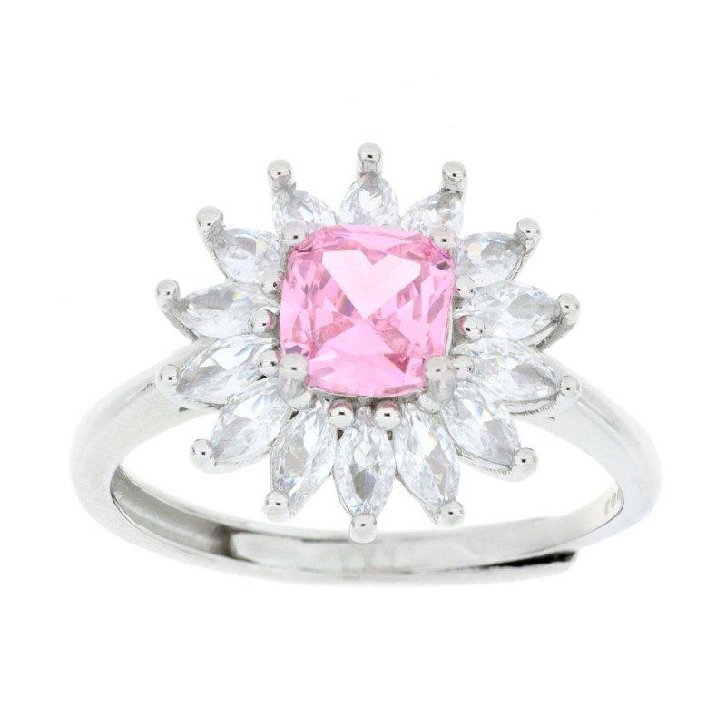 ANELLO NEW YORK MM 14X14 IN ARGENTO 925