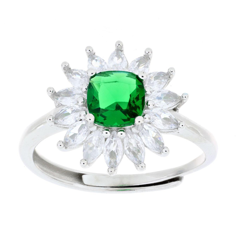 ANELLO NEW YORK MM 14X14 IN ARGENTO 925