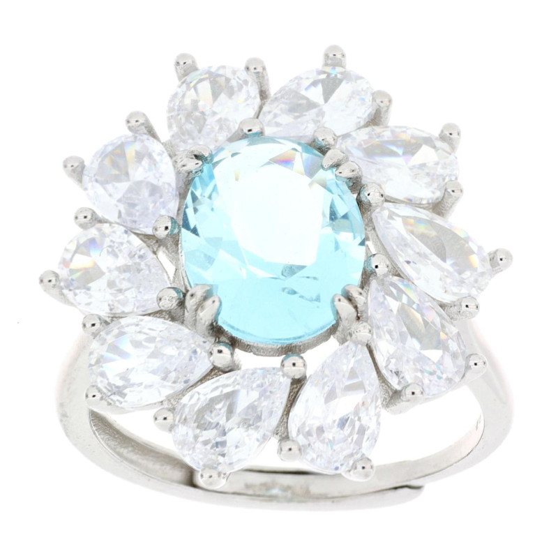 ANELLO NEW YORK MM 20X21 IN ARGENTO 925