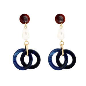 ORECCHINI CM 6 ADALIA IN RESINA