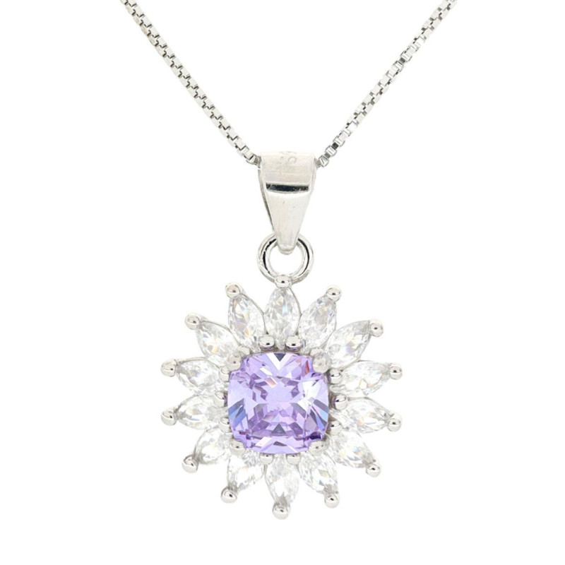 PENDENTE NEW YORK MM 17X15 IN ARGENTO 925 CAT CM 40+5