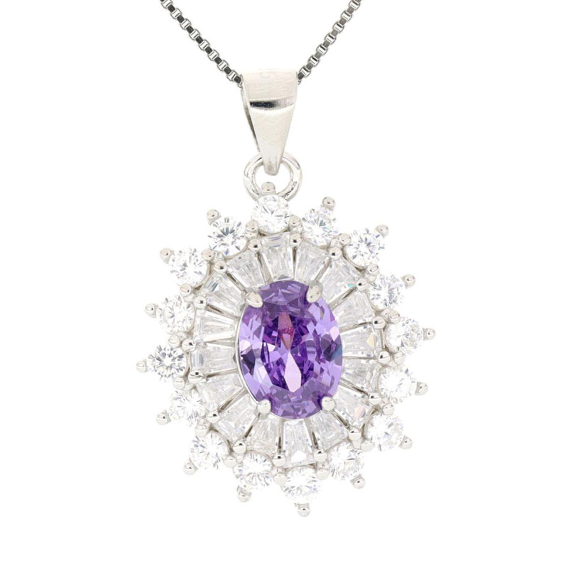 PENDENTE NEW YORK MM 21X17 IN ARGENTO 925 CAT CM 40+5