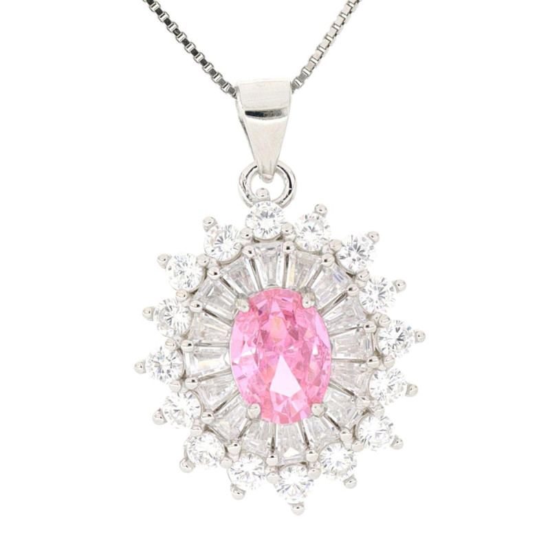 PENDENTE NEW YORK MM 21X17 IN ARGENTO 925 CAT CM 40+5