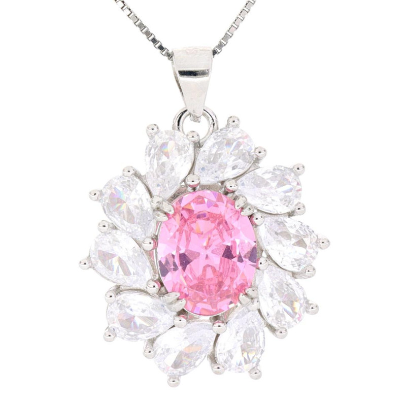 PENDENTE NEW YORK MM 23 IN ARGENTO 925 CAT CM 40+5