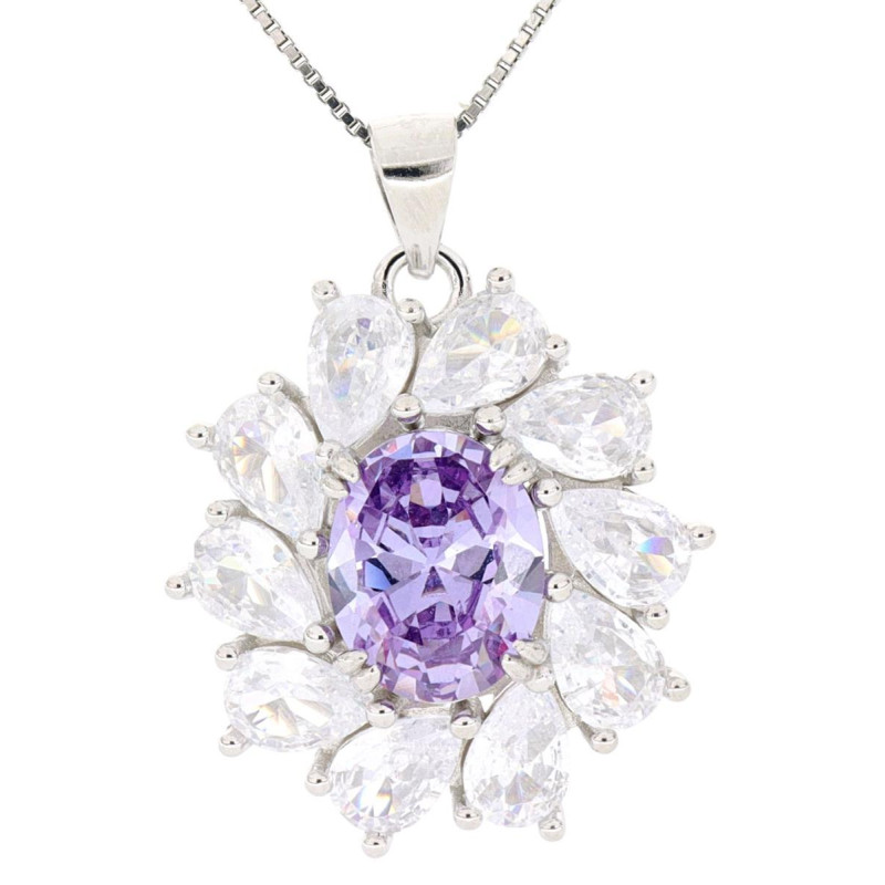 PENDENTE NEW YORK MM 23 IN ARGENTO 925 CAT CM 40+5