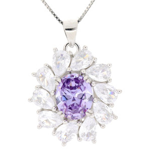 PENDENTE NEW YORK MM 23 IN ARGENTO 925 CAT CM 40+5