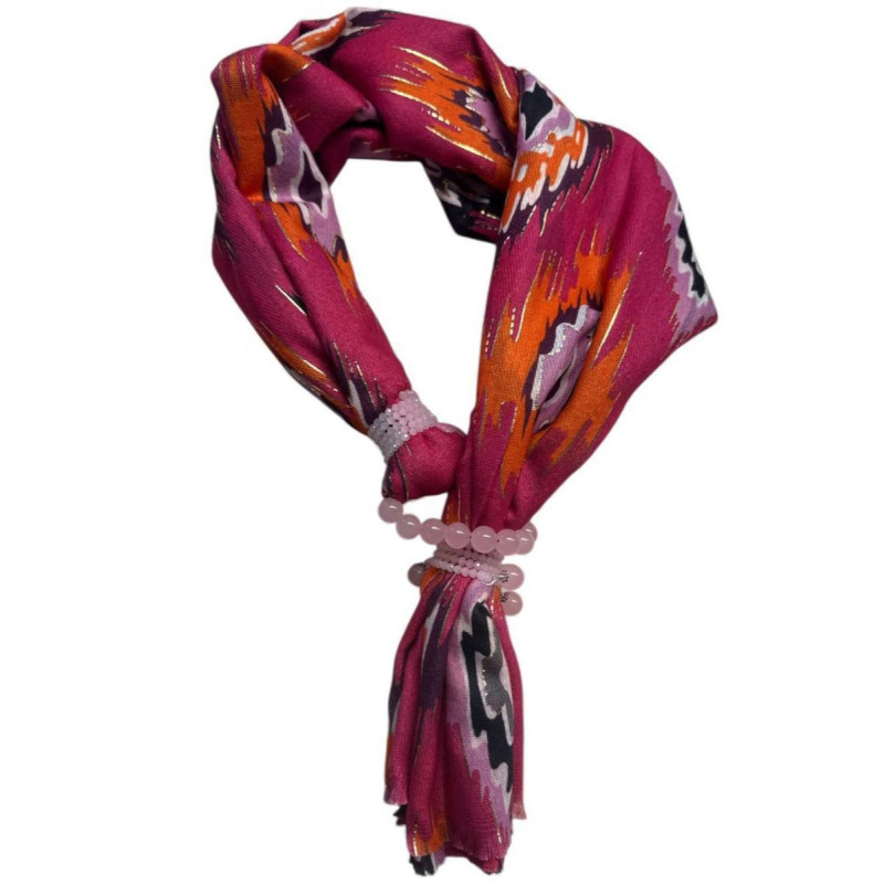 FOULARD GIOIELLO FUXIA