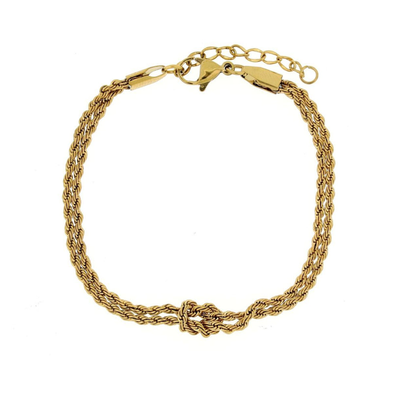 BRACCIALE "NODI" CM 18+3 IN ACCIAIO