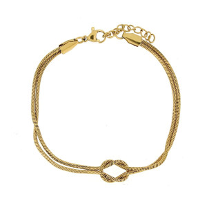 BRACCIALE "NODI" CM 18+2 IN ACCIAIO