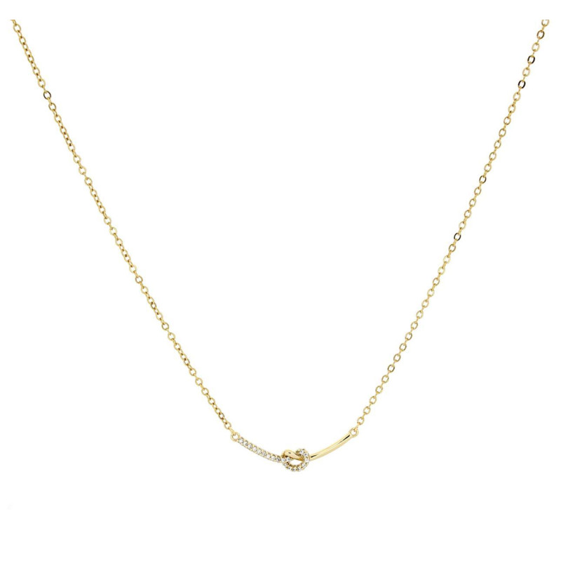 COLLANA NODI CM 44+4 IN ACCIAIO