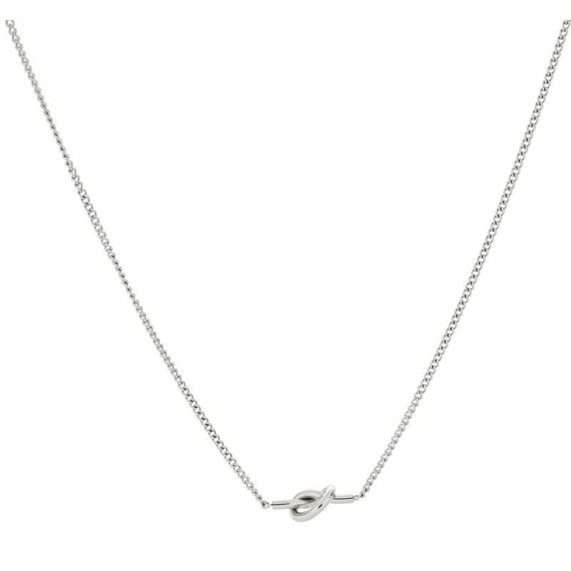 COLLANA "NODI" CM 43+5 IN ACCIAIO