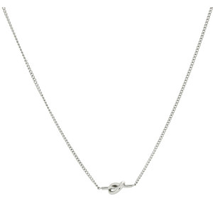 COLLANA "NODI" CM 43+5 IN ACCIAIO