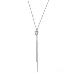 COLLANA "NODI" CM 39+5 IN ACCIAIO