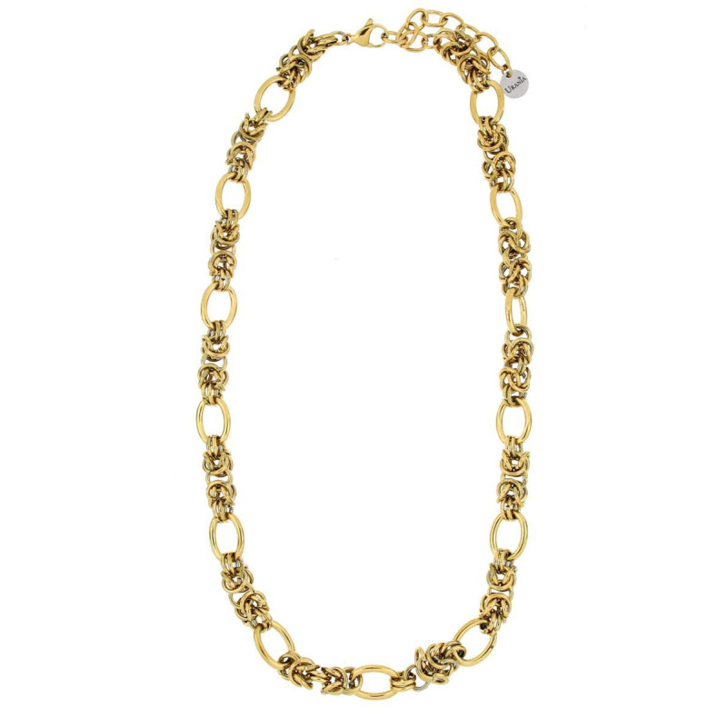 COLLANA CLIO CM 42+5 IN ACCIAIO CM 11