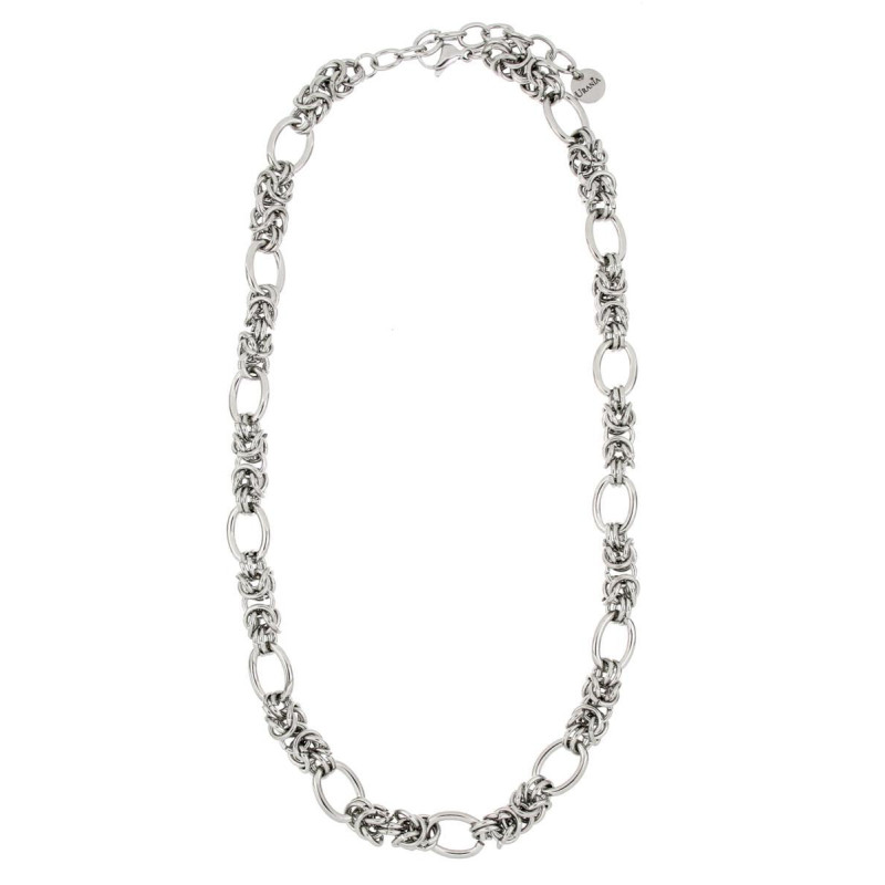 COLLANA CLIO CM 42+5 IN ACCIAIO CM 11