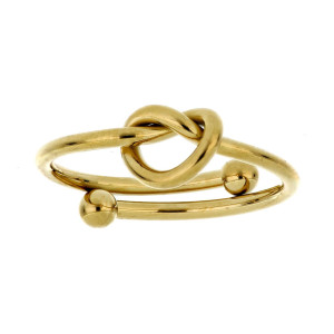 ANELLO "NODO" IN ACCIAIO