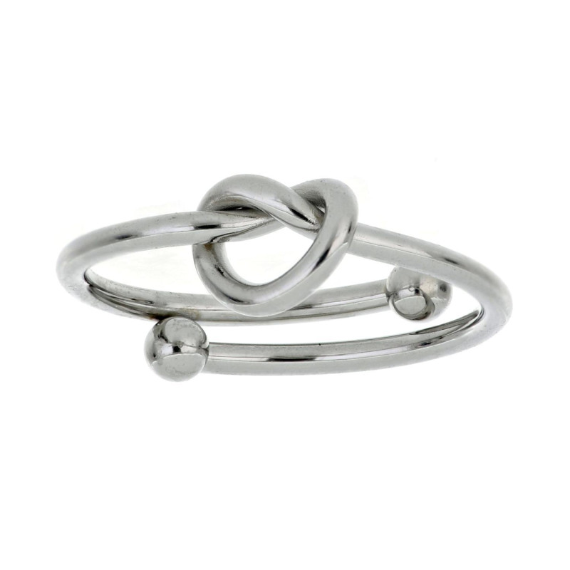 ANELLO "NODO" IN ACCIAIO