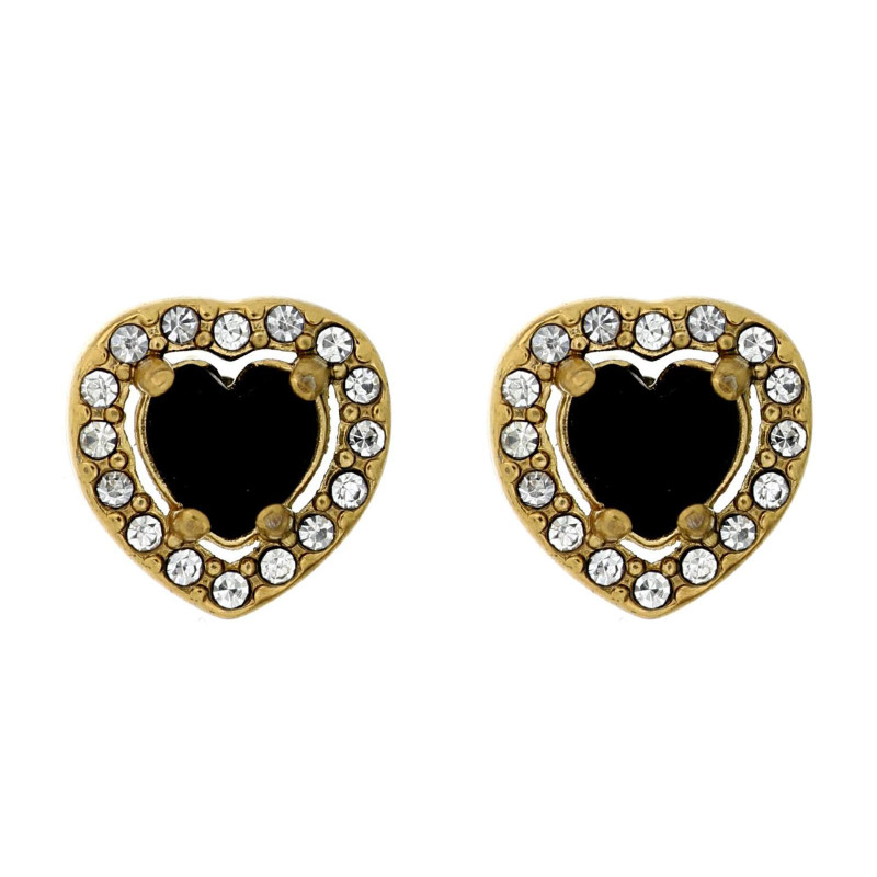 ANELLO "INCANTO" CON CUORE MM 11 IN ACCIAIO