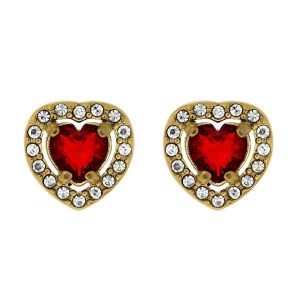 ANELLO "INCANTO" CON CUORE MM 10 IN ACCIAIO