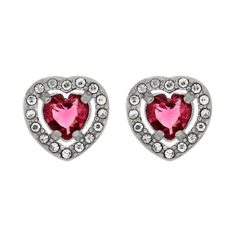 ANELLO "INCANTO" CON CUORE MM 10 IN ACCIAIO