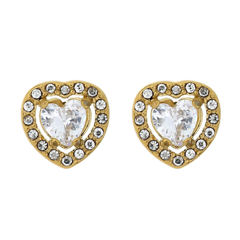 ANELLO "INCANTO" CON CUORE MM 10 IN ACCIAIO