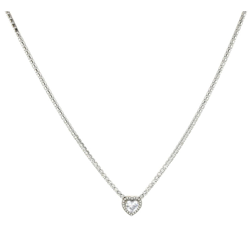 COLLANA TENNIS "INCANTO" IN ACCIAIO