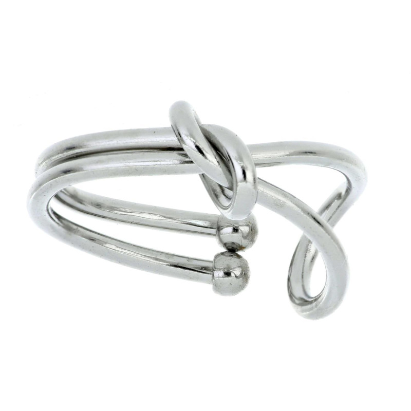 ANELLO "NODO" IN ACCIAIO