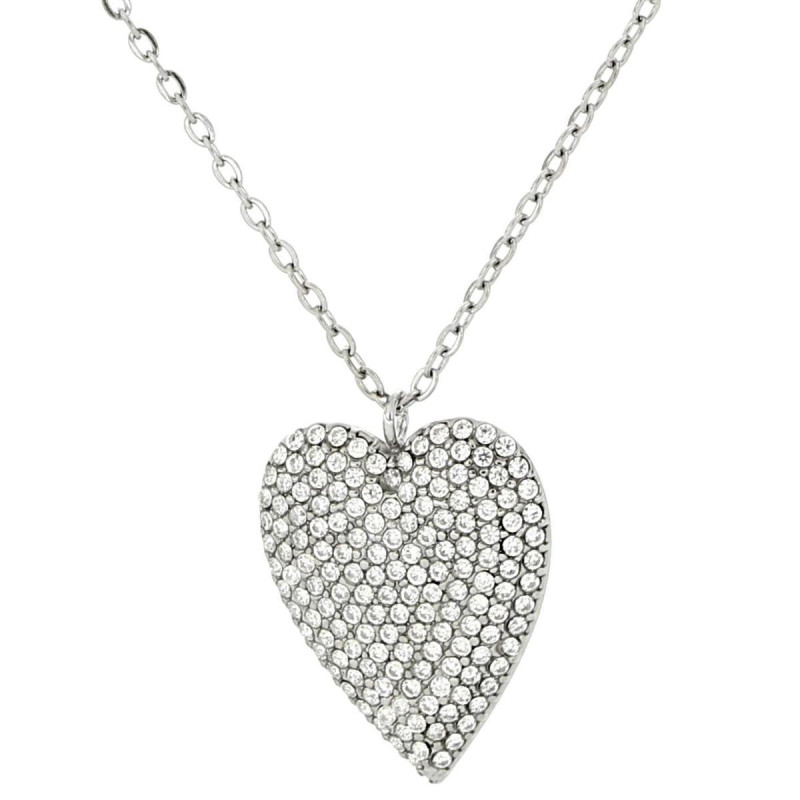 PENDENTE EOS CATENA CM 40+5 IN ACCIAIO