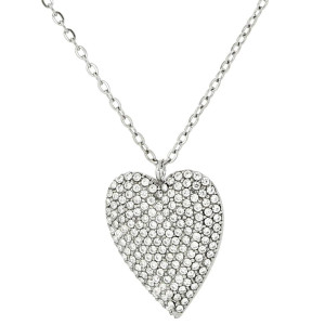 PENDENTE EOS CATENA CM 40+5 IN ACCIAIO