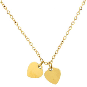 PENDENTE "ADANA" CUORE IN ACCIAIO