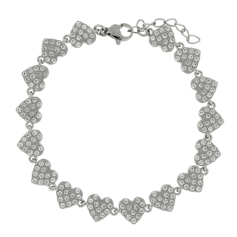 BRACCIALE MINERVA IN ACCIAIO