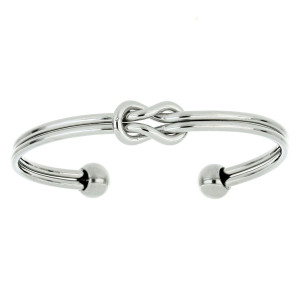 BRACCIALE "NODI" IN ACCIAIO